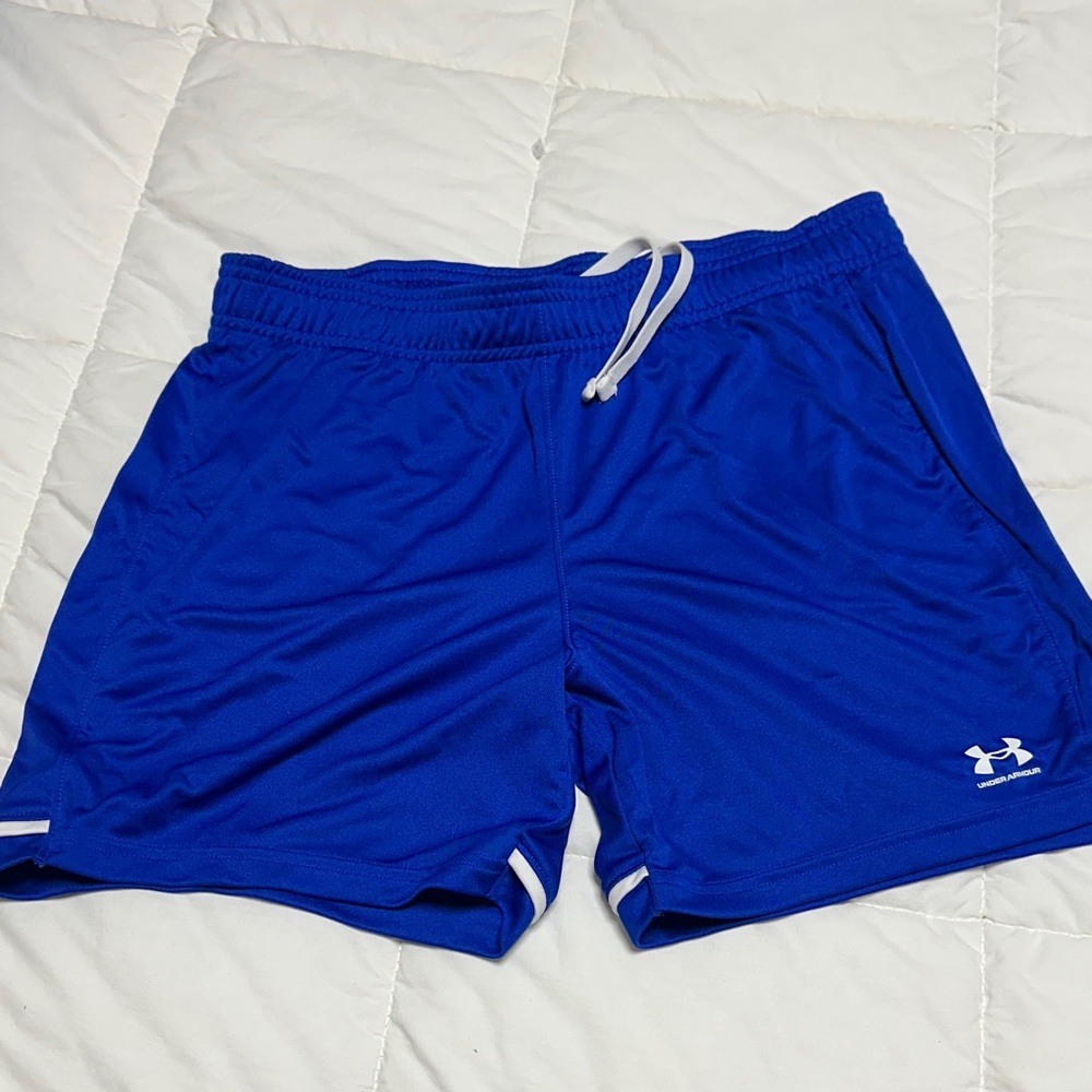 Under Armour Kid’s Vibrant Blue Sports Shorts